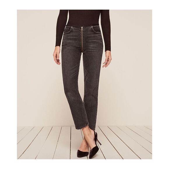 Reformation Zipper‎ Jeans - Picture 1 of 10